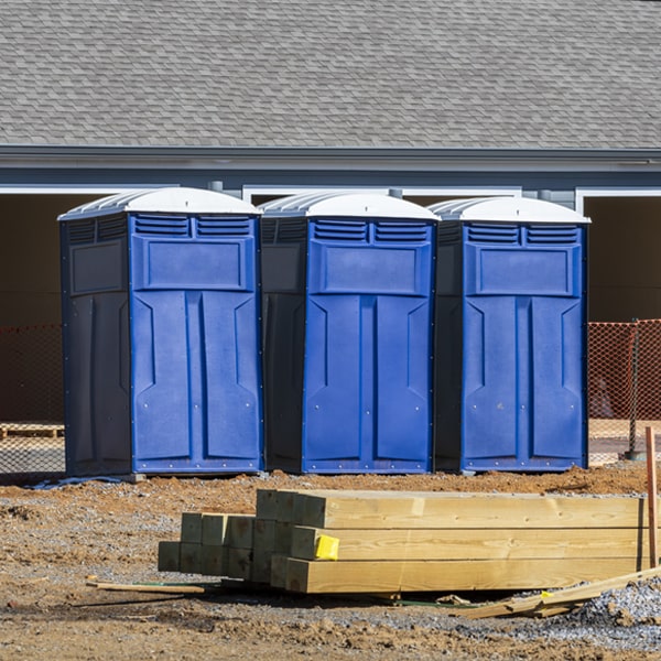 what is the cost difference between standard and deluxe portable restroom rentals in Keene